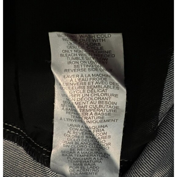 Wit & Wisdom High-Rise 'Ab'solution Shinny Jeans w Raw Hem Women's Size 16 - Picture 10 of 13